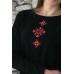 Embroidered sweatshirt "Dream" red